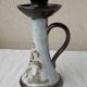 Belgian stoneware candlestick
