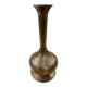 Hammered metal vase