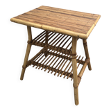 Audoux Minet bamboo rattan coffee table