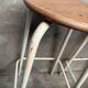 Pair of workshop, bar or industrial stools