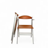 6 chaises pliantes Donald, Studio Cerri & Associati, Poltrona Frau