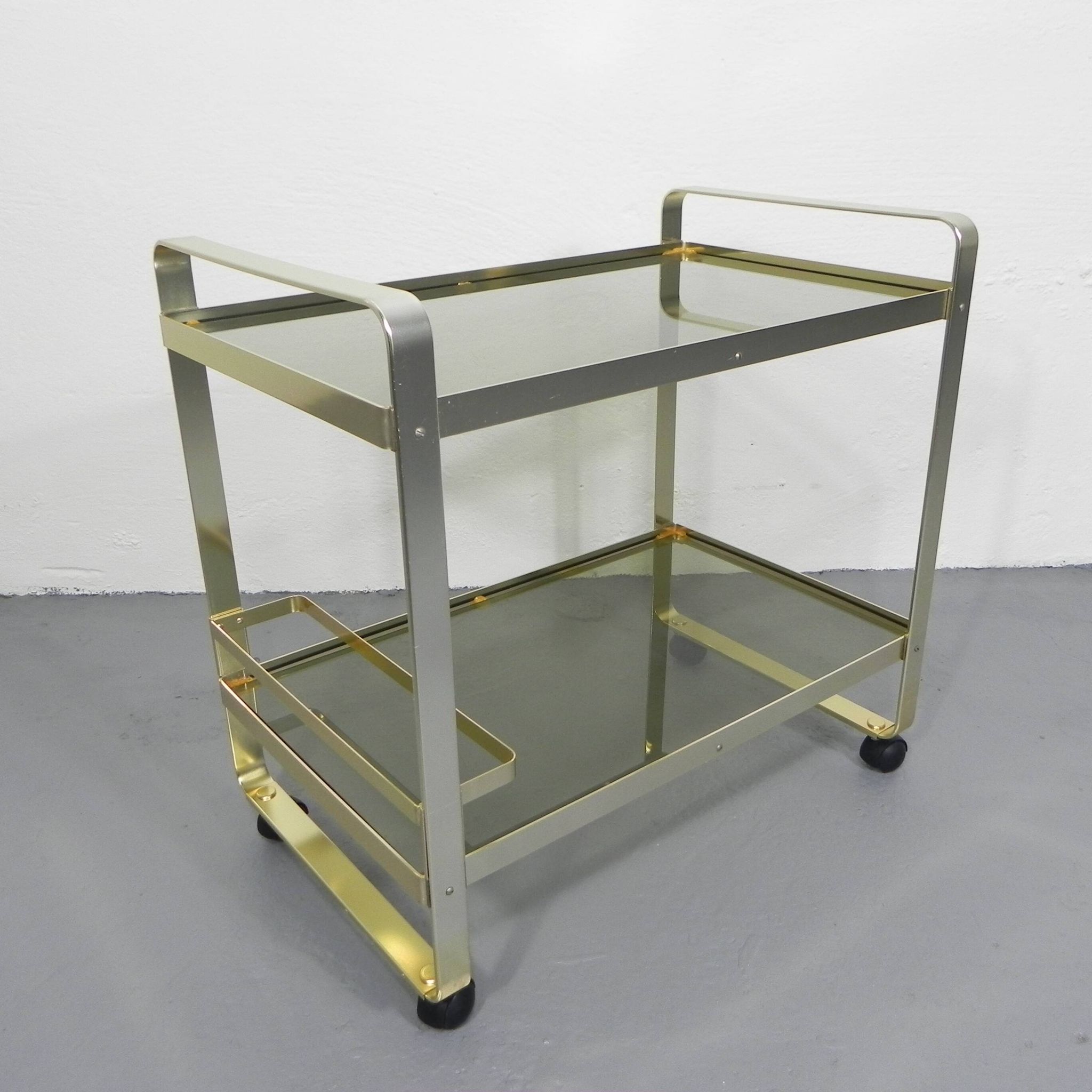 Vintage space age drinks bar cart by Av Handwerk