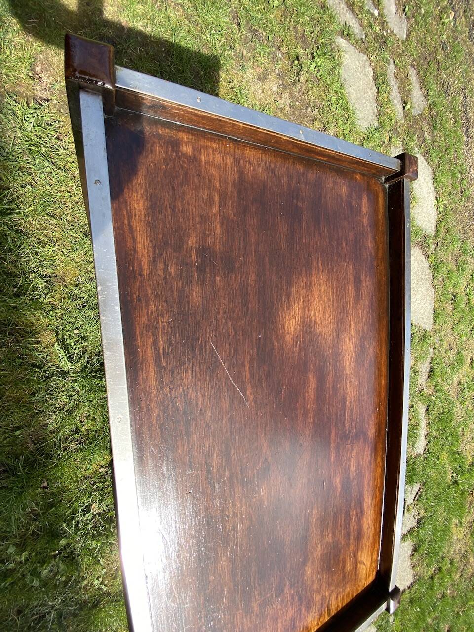 Serving trolley, rolling table, stamped ElloRolls from the 60s/70s