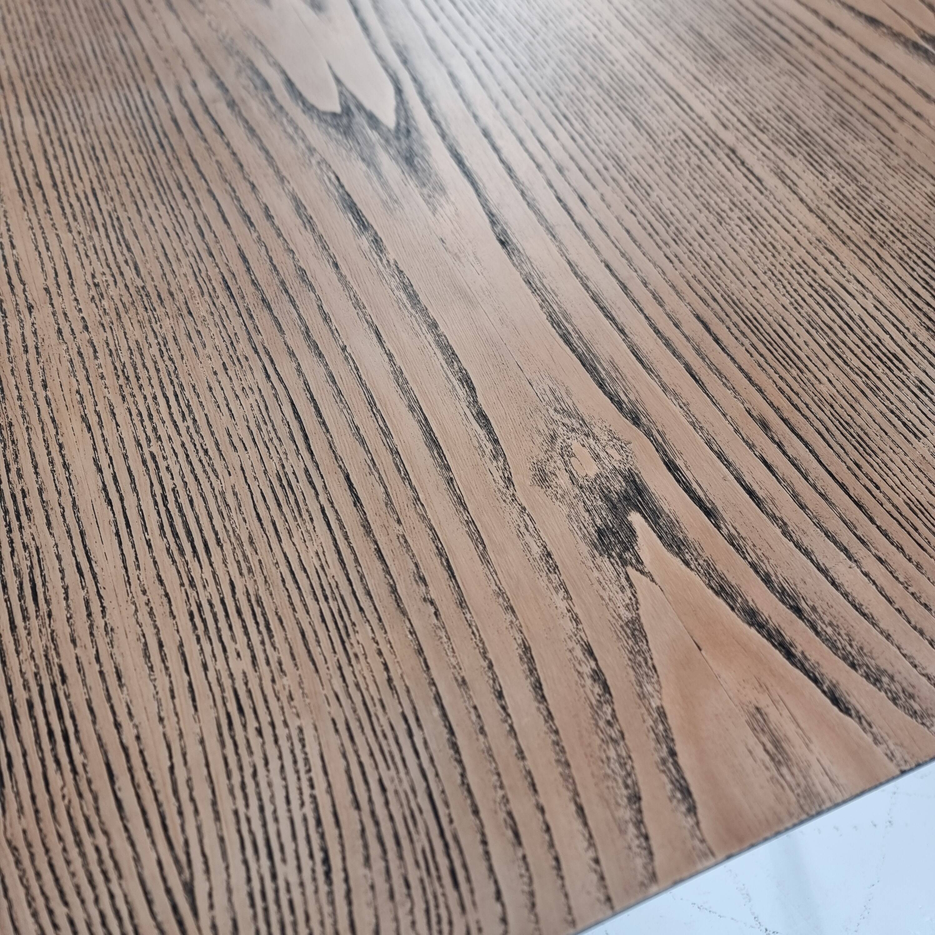 Vintage dining table in ash, 1960s