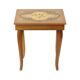 Italian Music Box Wooden Table Sorrento Sankyo