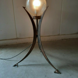 Brutalist tripod floor lamp, Germany 1970s