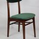 Vintage green Dining Chairs from Rajmund Halas, 1970s, Set of 2
