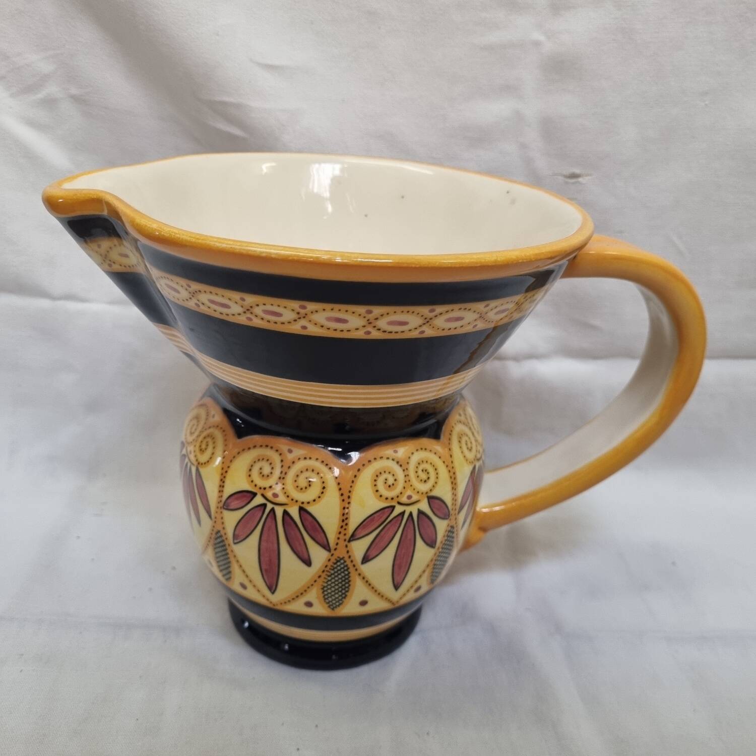 HB Henriot Quimper Brittany water jug