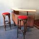 2 bistro bar stools