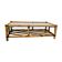 Vintage rattan coffee table, natural elegance