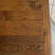 Rustic farmhouse antique coffee table made of solid oak with 1 drawer 50.
