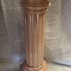 Elegant Metal Stucco Lacquered Pedestal Column with Doric Capital