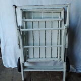 70s wooden folding dessert