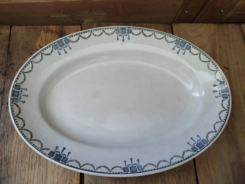 Oval porcelain dish st amand 6507 dp 08822132