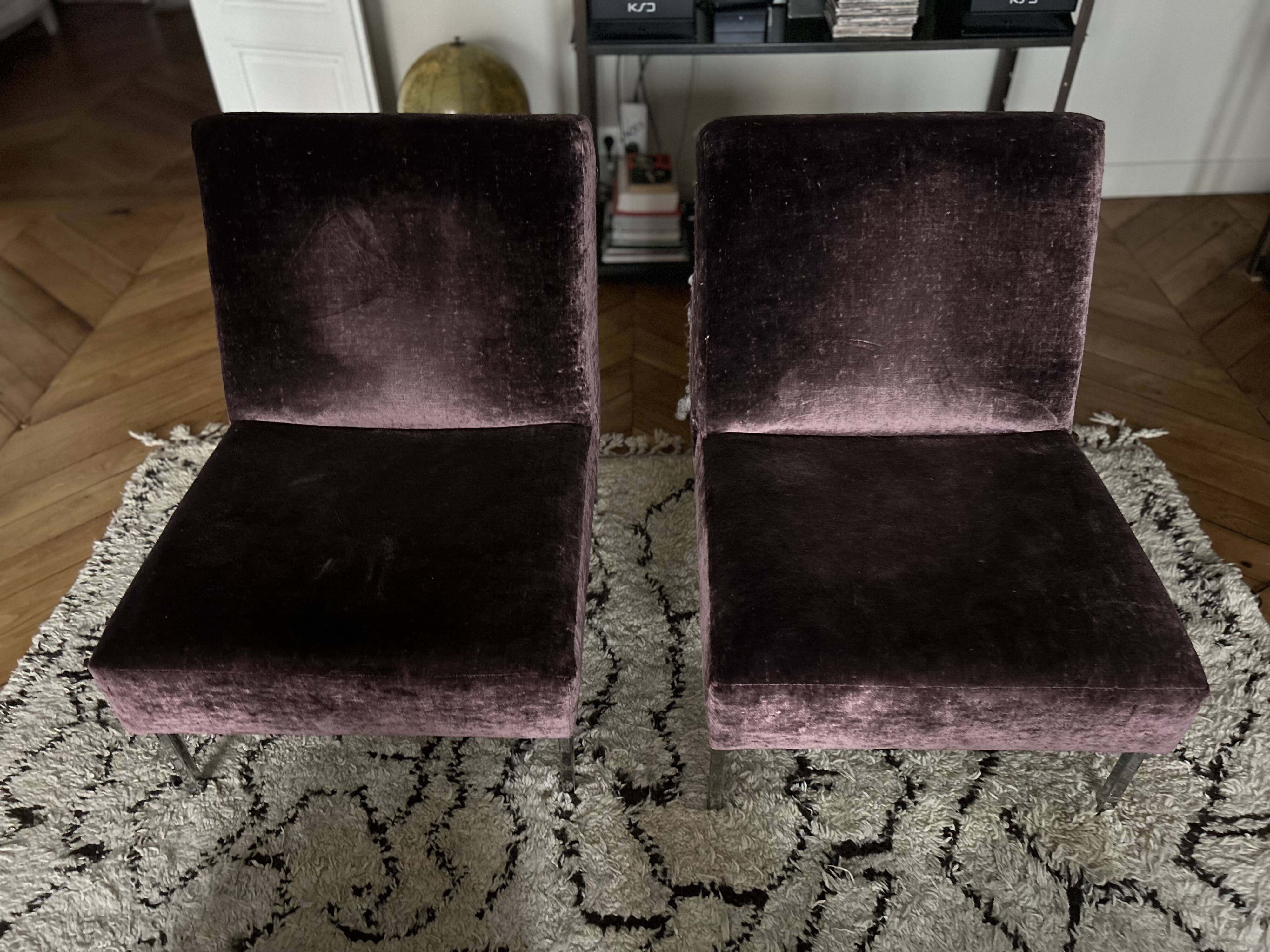 Pair of 60s lounge chairs