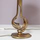 1970s pair of brass table lamps from France