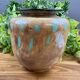 Handcrafted ceramic vase “Unique Piece AR” vintage glazed