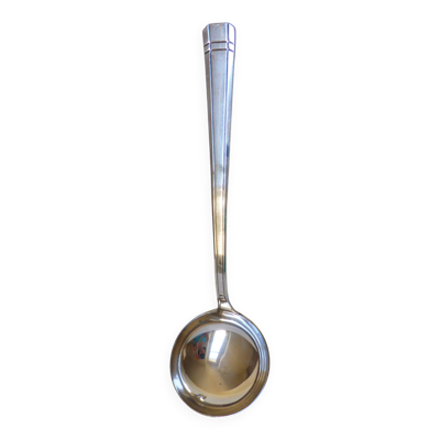 Louche vintage en métal argenté poinçonné