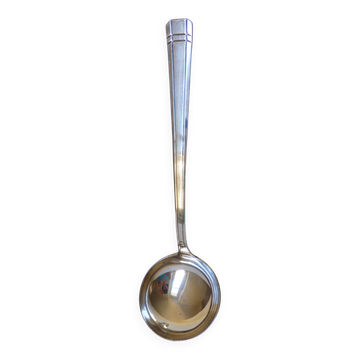 Shabby vintage silver-plated ladle.