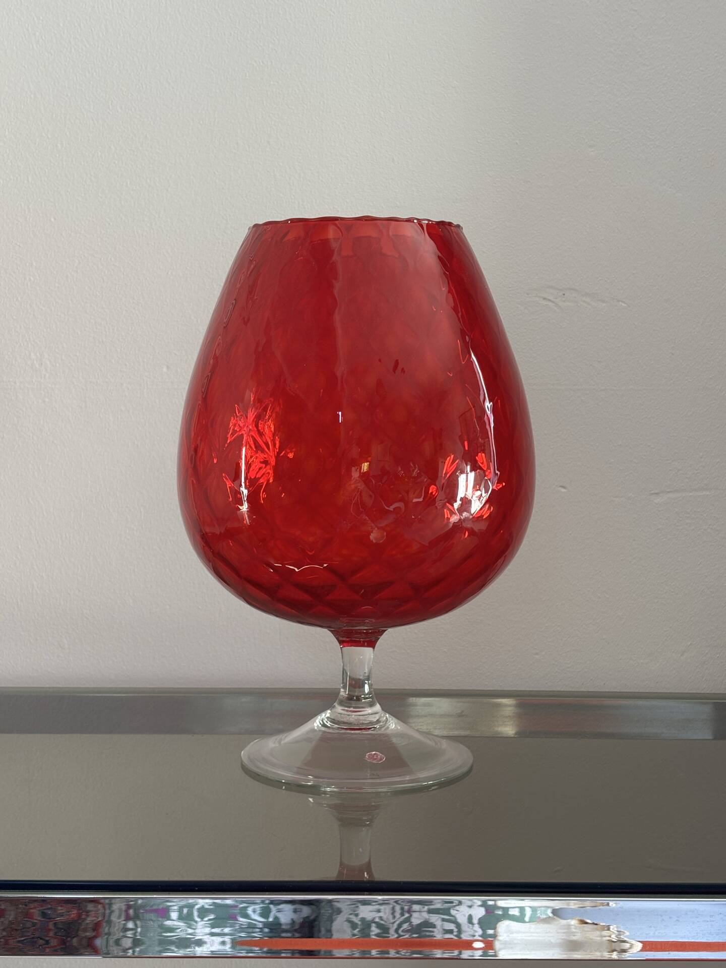 Empoli glass vase