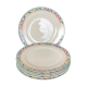 Villeroy and boch six dessert plates Indian look