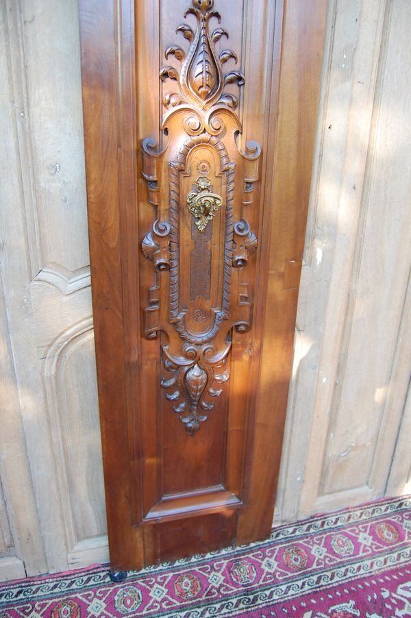 Vestiaire Napoléon III en noyer