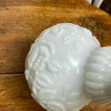 Portieux vase in white opaline