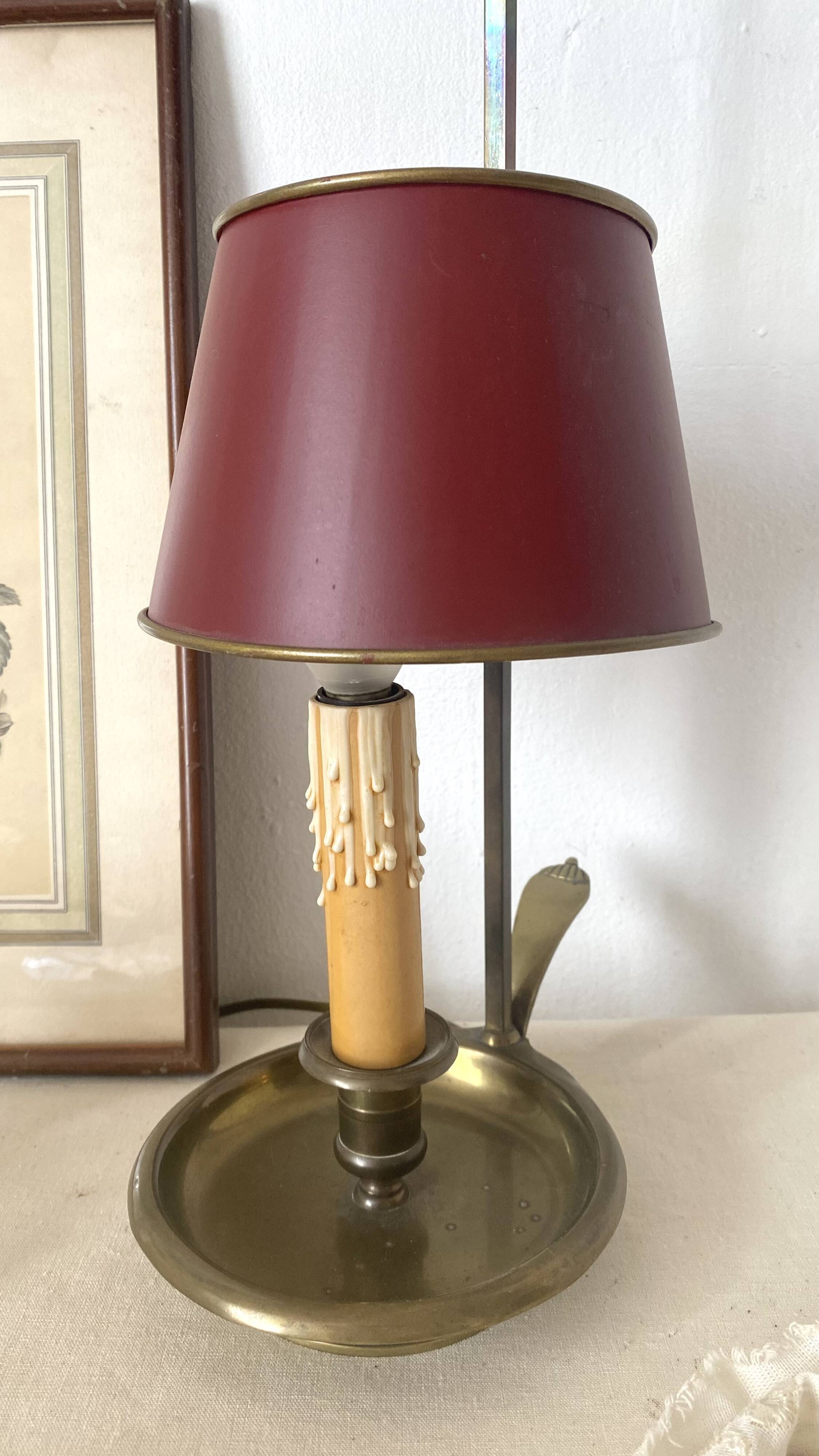 Lampe bouillotte en métal