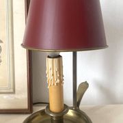 Metal hot water bottle lamp with one fire