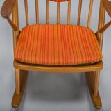 No. 182 Teak Rocking Chair by Frank Reenskaug for Bramin, 1960s