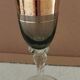 7 vintage crystal glasses