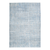 Tapis vintage camouflage bleu clair turc 7x11, 223x329 cm