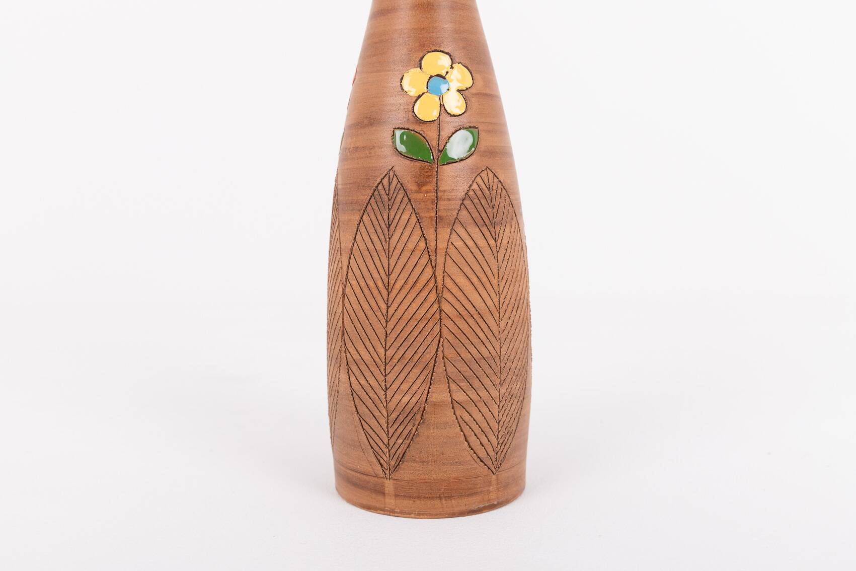 Vase italien en terre cuite, années 1980