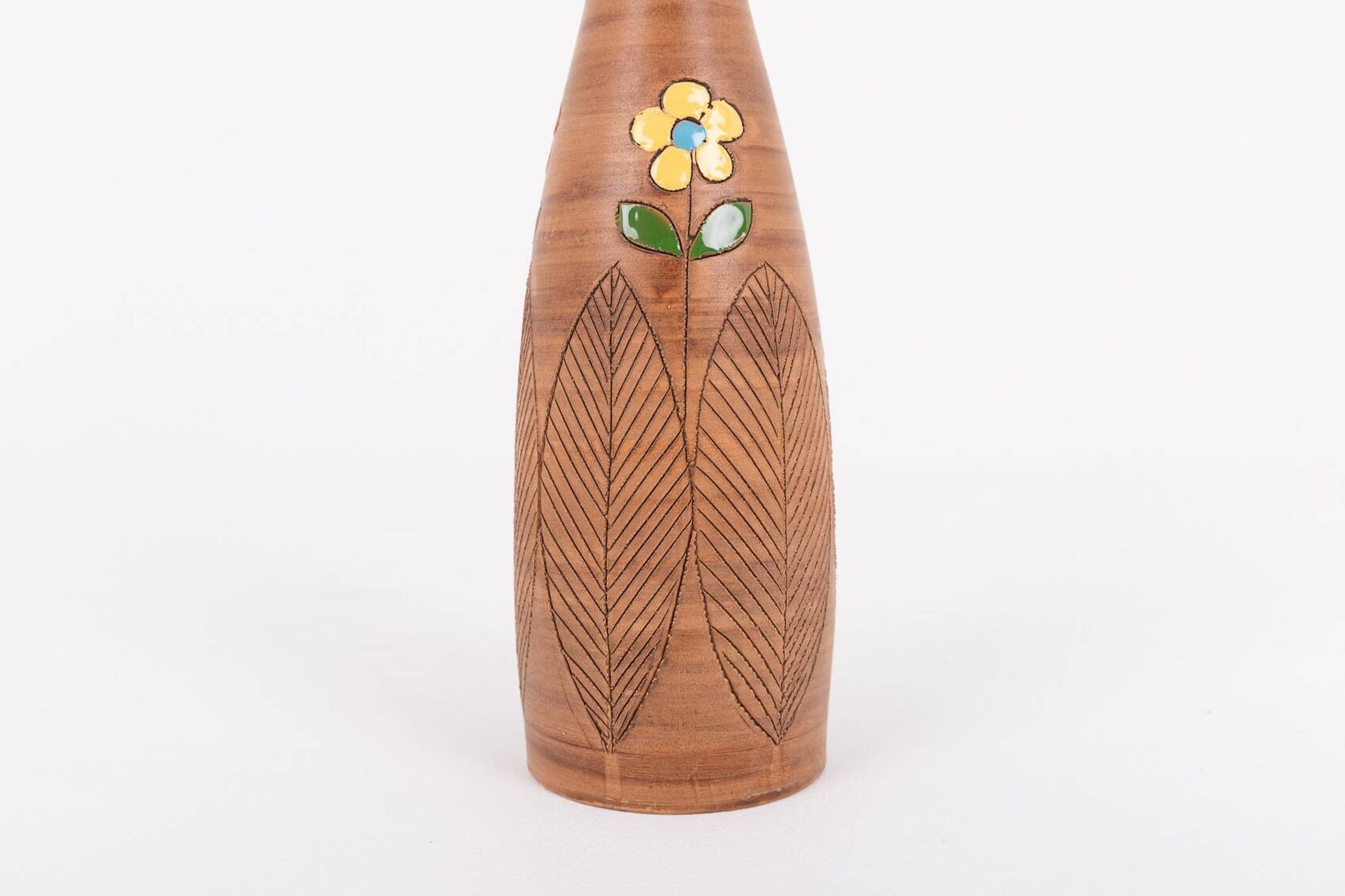 Vase italien en terre cuite, années 1980