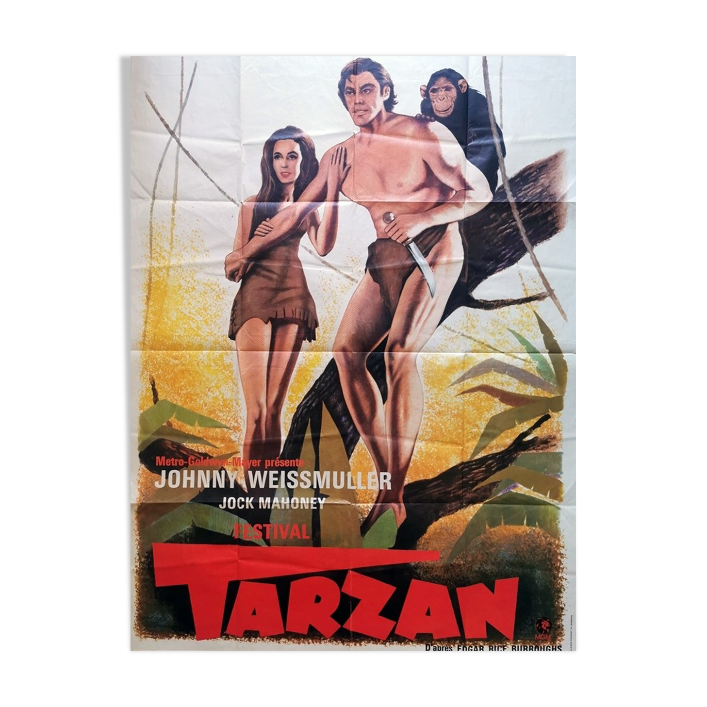 original poster Tarzan Johnny WWesmuller 120x160 cm
