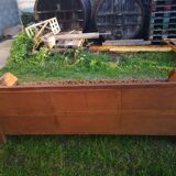 Art Deco banquette in its original condition.