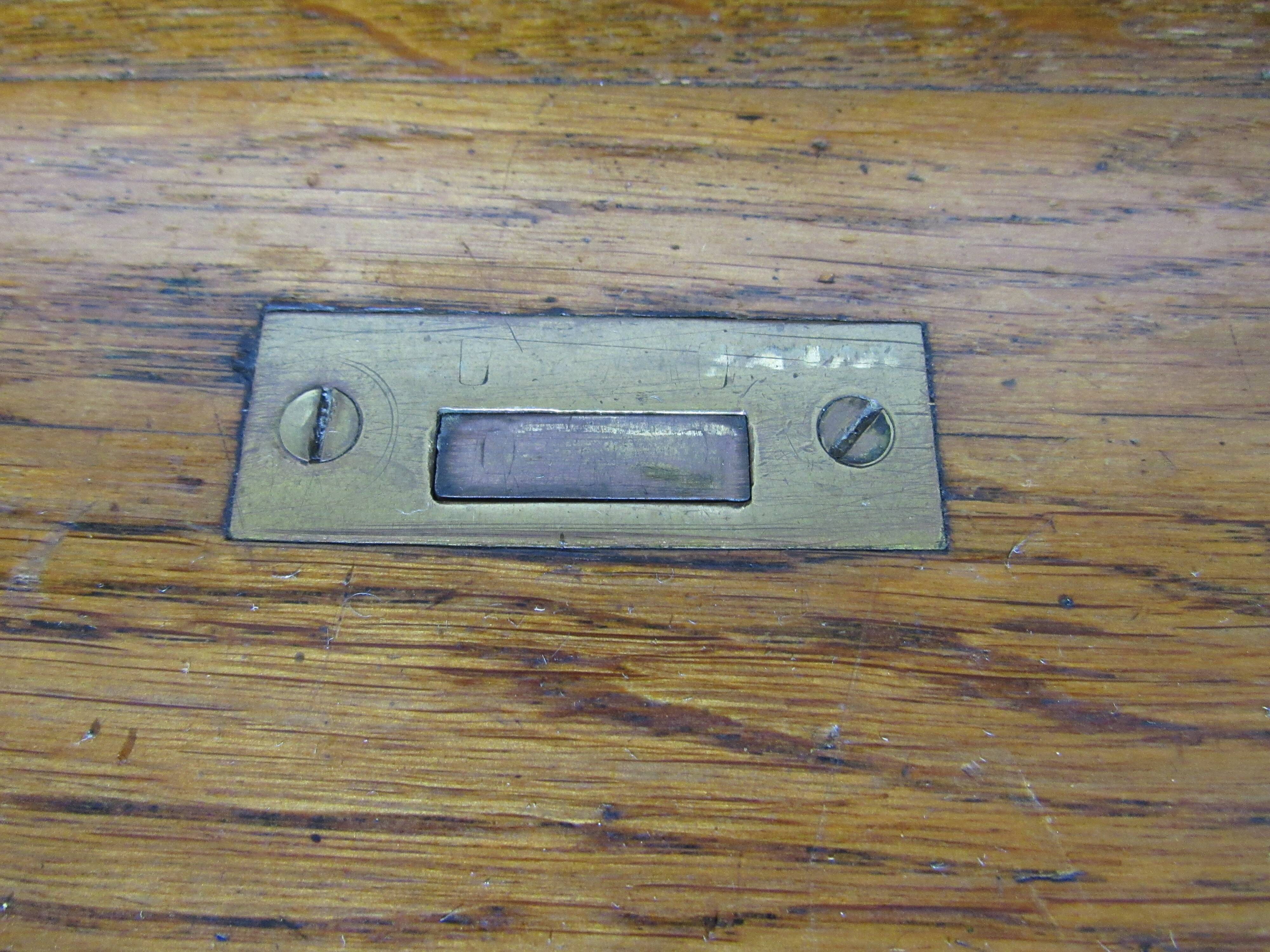 American light oak desk