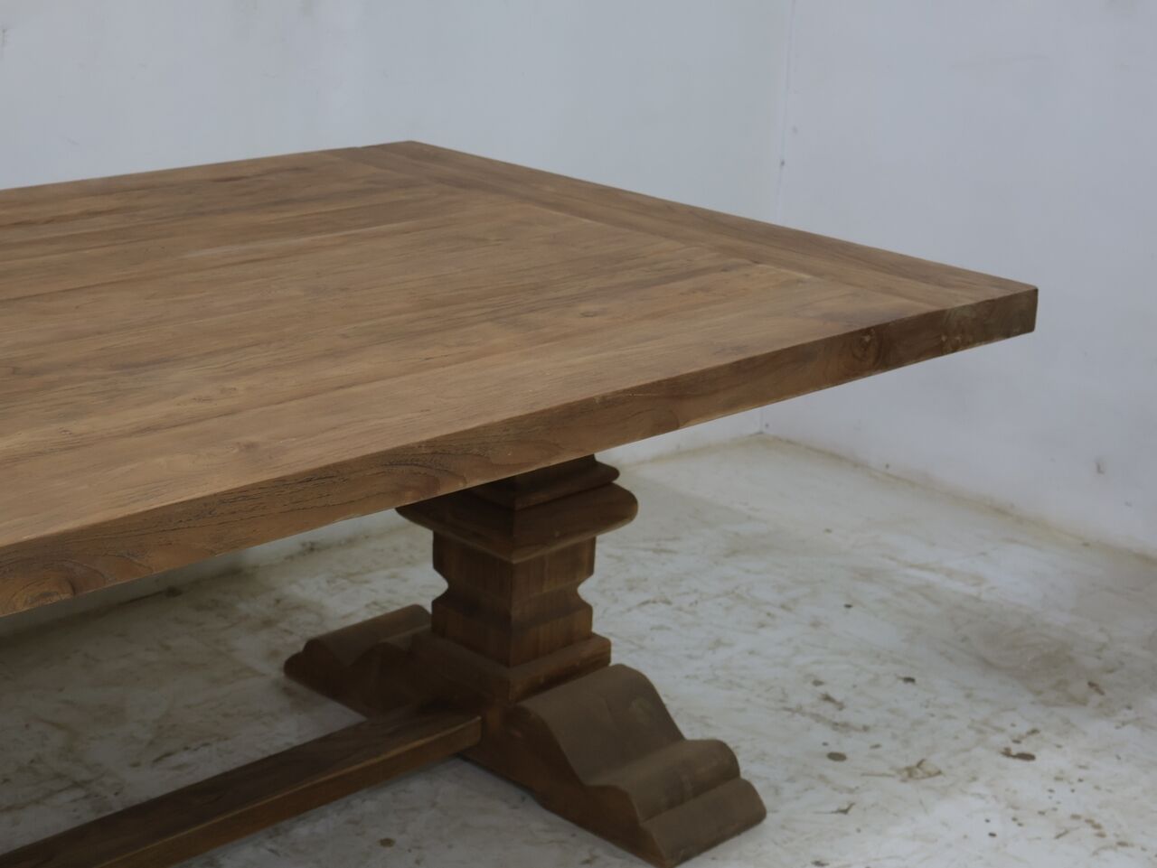 Wooden monastery table - Spirito 260 by 100 cm