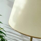 Vintage bronze and brass tripod floor lamp from the 1960s/70s – Adjustable height 190 cm