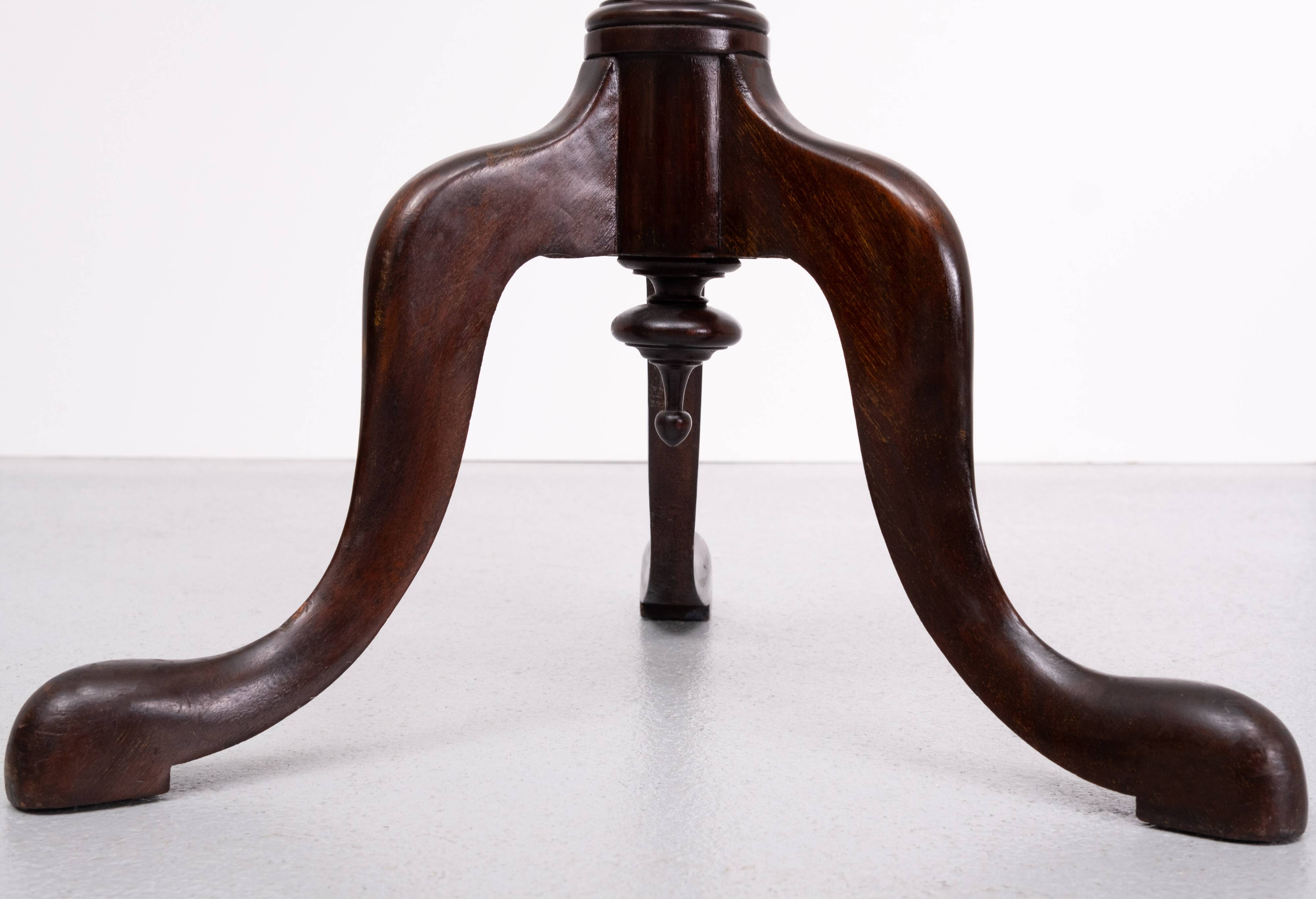 19th Century Mahogany tall Torchere Stand