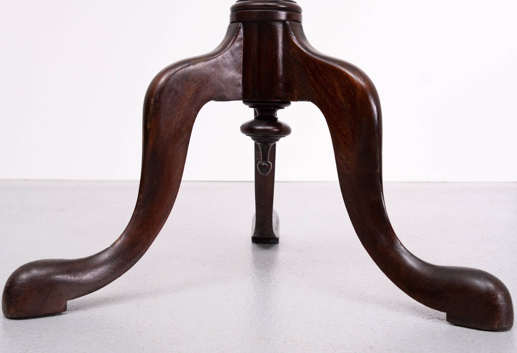 19th Century Mahogany tall Torchere Stand