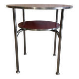 Bauhaus gueridon 1940 chrome