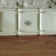 Three-compartment plate in earthenware from Obernai – Alsace