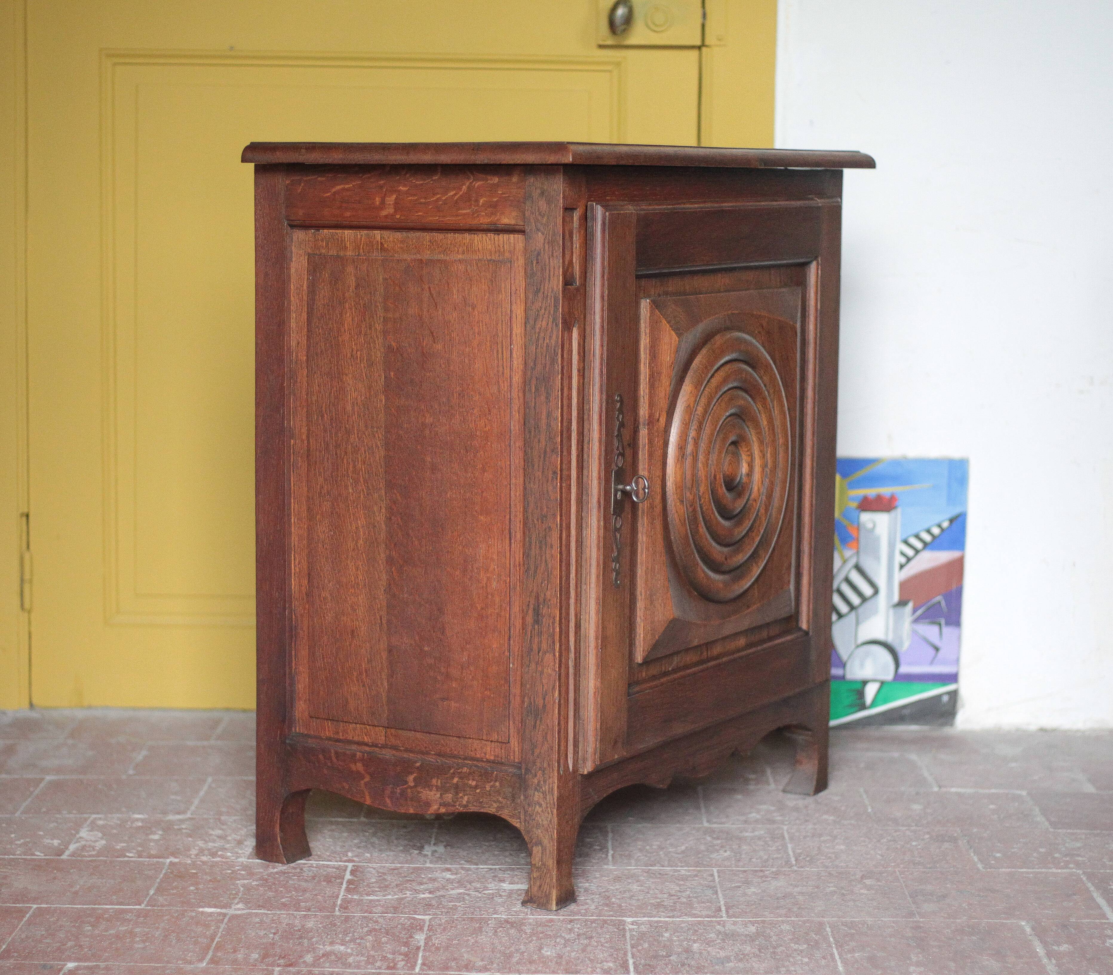 Meuble bois 1 porte, meuble confiturier, meuble de rangement,déco intérieur
