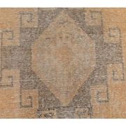 Turkish Oushak wool kilim rug 96x365