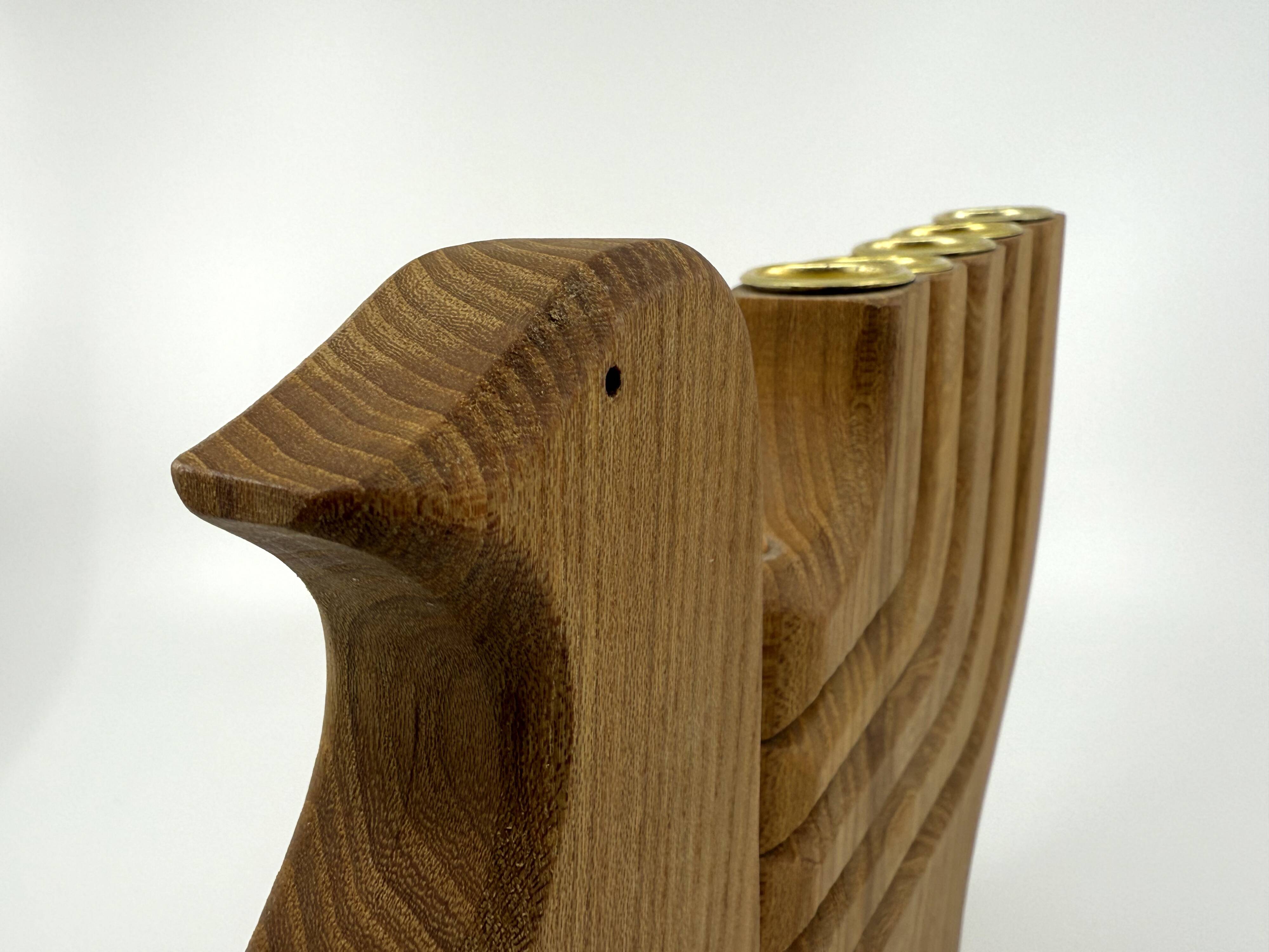 Dove Candlestick Holder • Carl Nelson • Sweden Circa 1970