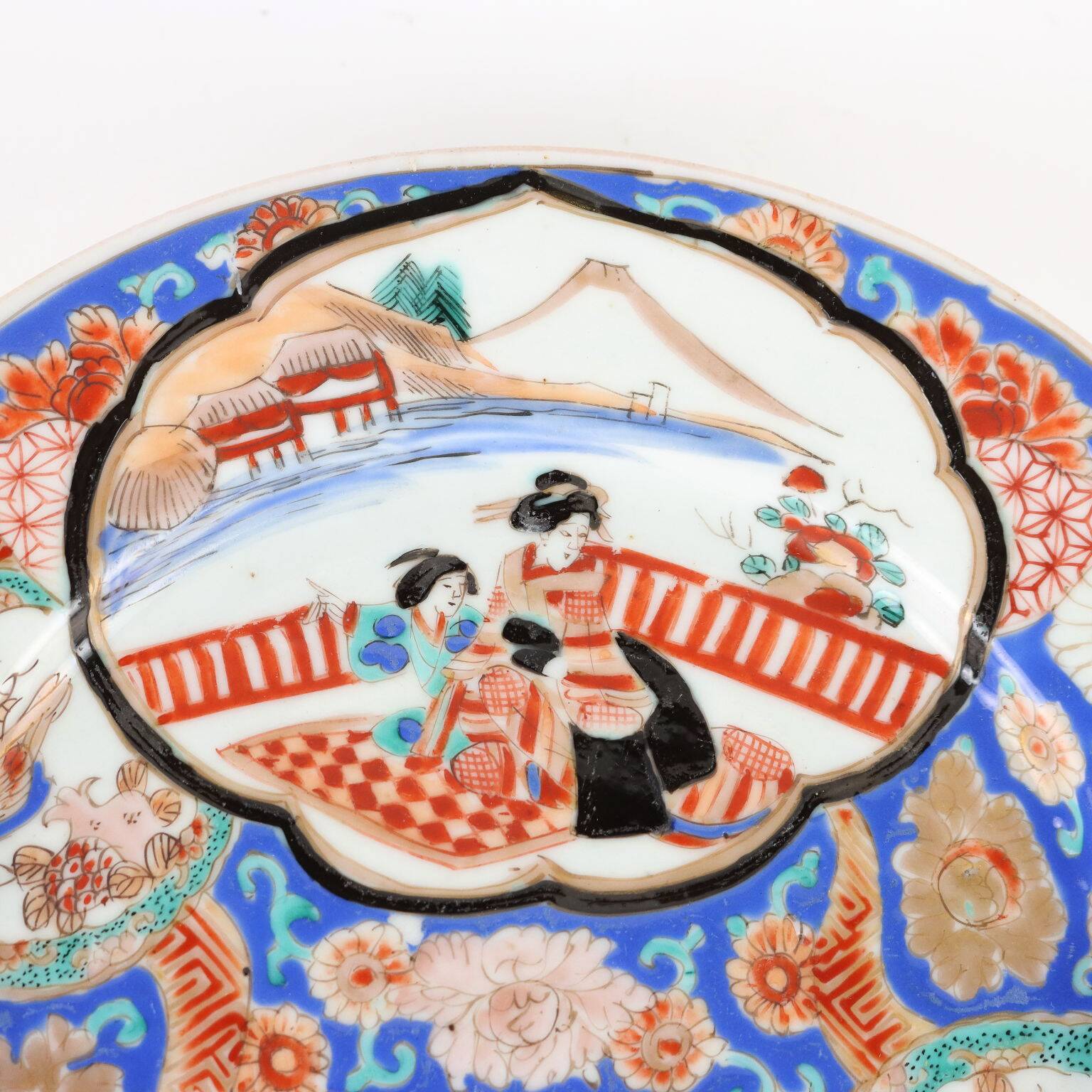 Group of 6 porcelain plates Japan 19th-20th century