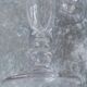 Series of 6 champagne flutes flat sides in baccarat crystal