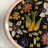 Plat de collection en céramique H. BEQUET