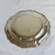 Coupelle ronde vintage en métal brillant